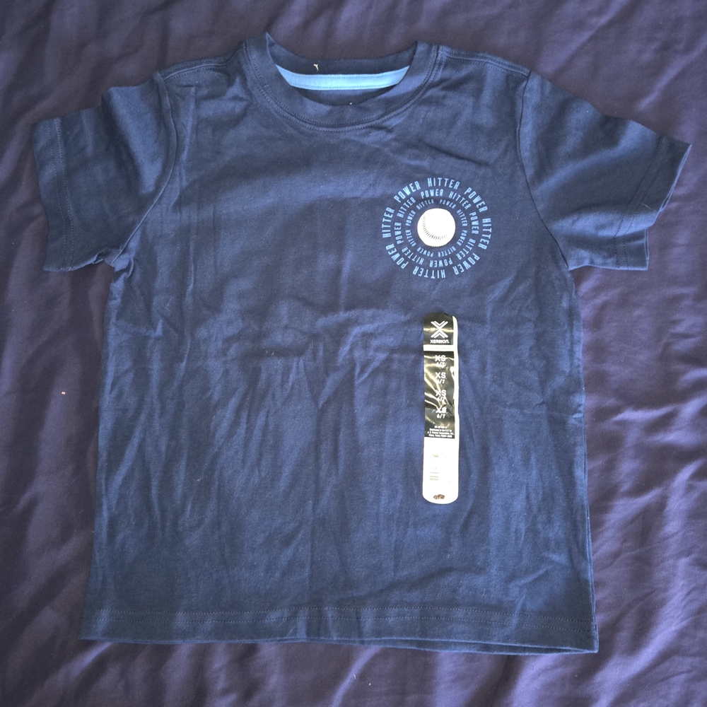 Kids Blue Graphic T-Shirt
